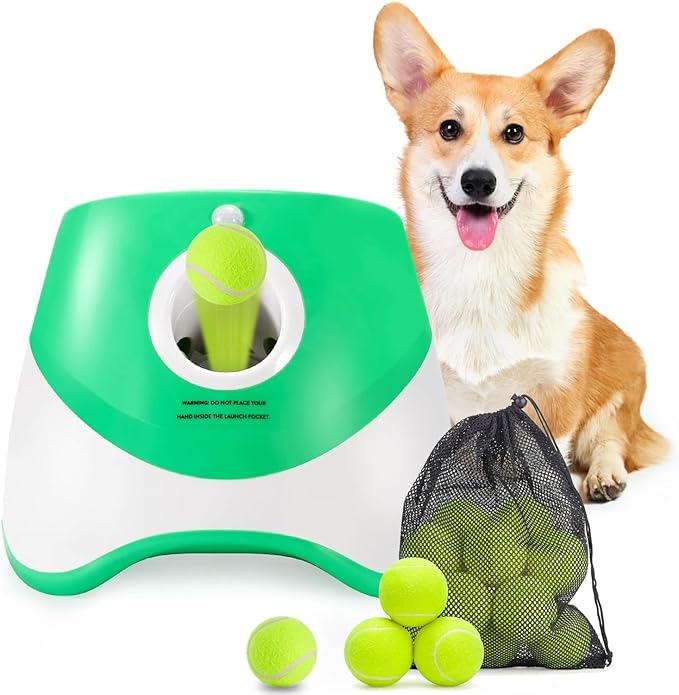 Automatic Dog Ball Launcher, Dog Ball Thrower by Unknown