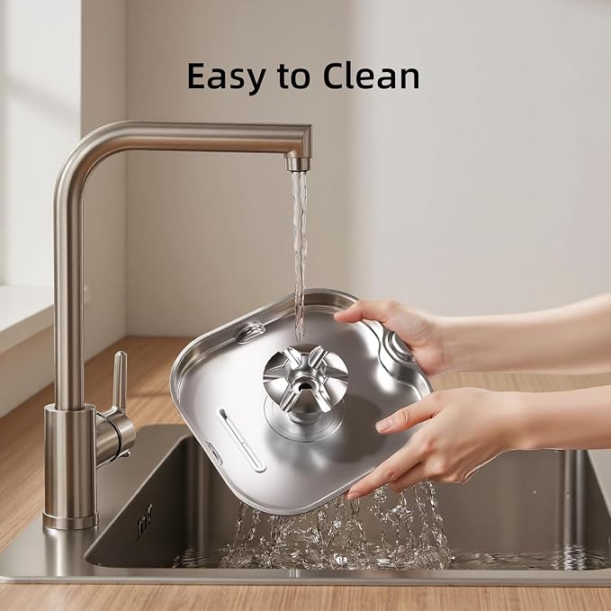 Stainless Steel Cat Water Fountain – 2.2L/74oz Ultra-Quiet Pump, Visible Water - Image 8