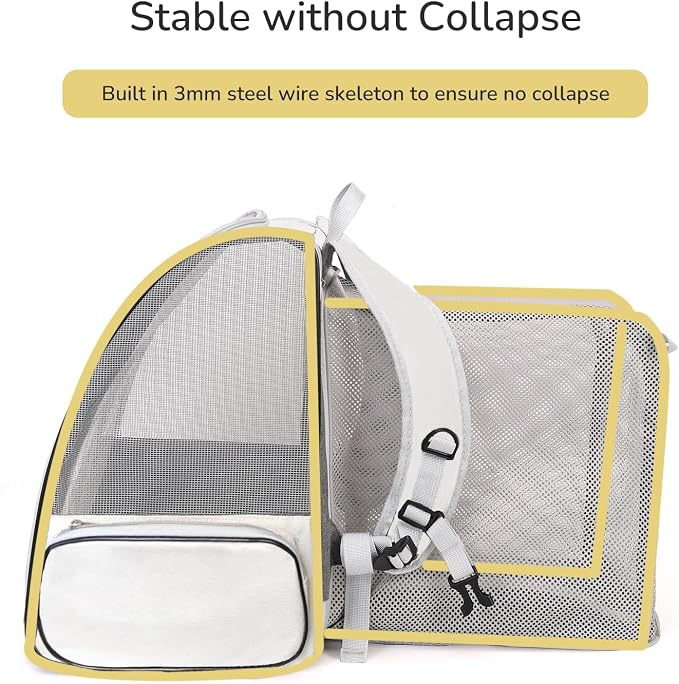 Expandable Cat Backpack Carrier - Image 3
