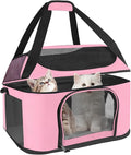 Premium Cat Carrier for Pets Up to 20 Lbs, Cat Travel Bag Soft-Sided Backpack by Alwaysstandbehindyou