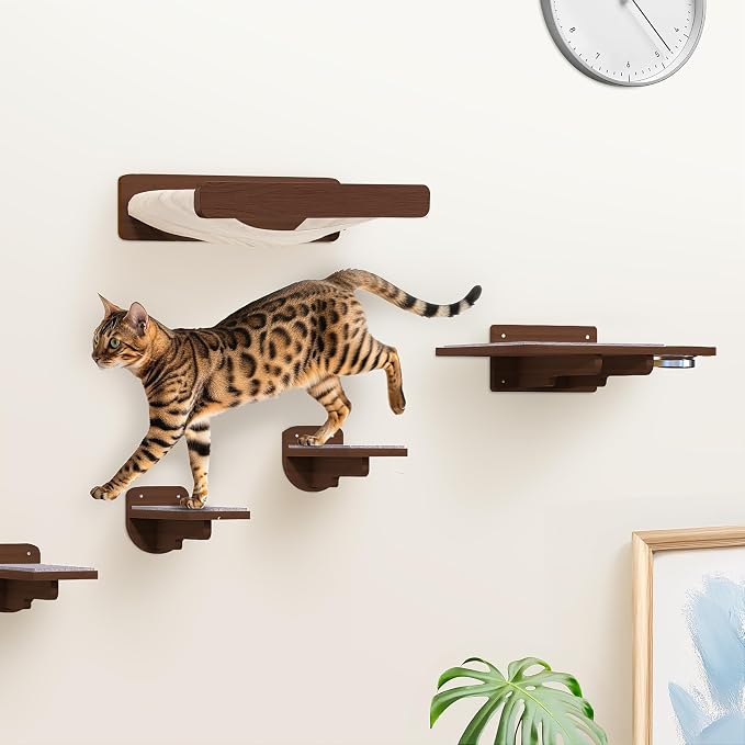 Space-Saving Cat Wall Shelves – Interactive Cat Wall Climber - Image 7
