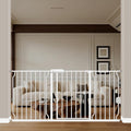 WAOWAO Baby Gate 62.19-66.88" Extra Wide Pressure Mounted Walk Through Swing by WAOWAOBABYSAFETYPRODUCTS