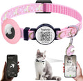 Stars and Moon AirTag Collar by Taghelp
