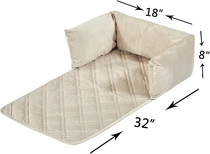 Brilliant Sunshine Premium Calming Dog Bed Mat, Silky Velvet, Removable - Image 3