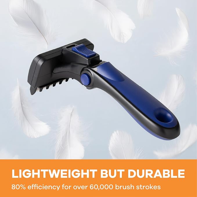 Deshedding Dog Brush for Long Hair – Gentle Deshedding Tool for Dogs & Cats – - Image 7