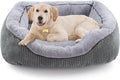 INVENHO Medium Dog Beds for Medium Dogs Washable, Rectangle Dog Bed Medium Size by INVENHO
