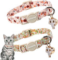 Cat Collar, 2 Pack Cute Cat Collars Breakaway by DOGWONG