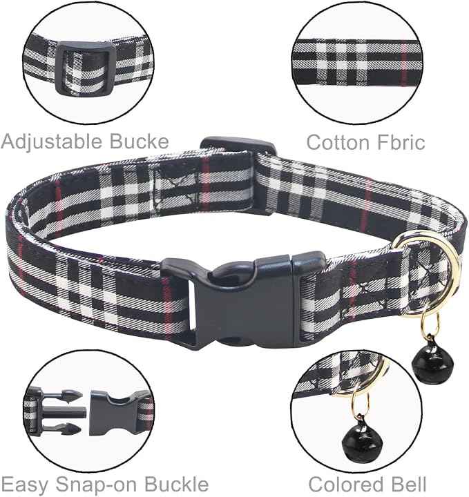 SuperBuddy Dog Collar and Leash, Breathable Adjustable Dog Collar-Safe