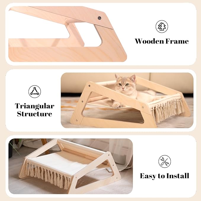 CHEERHOME PETS Cat Hammock Bed - Image 4