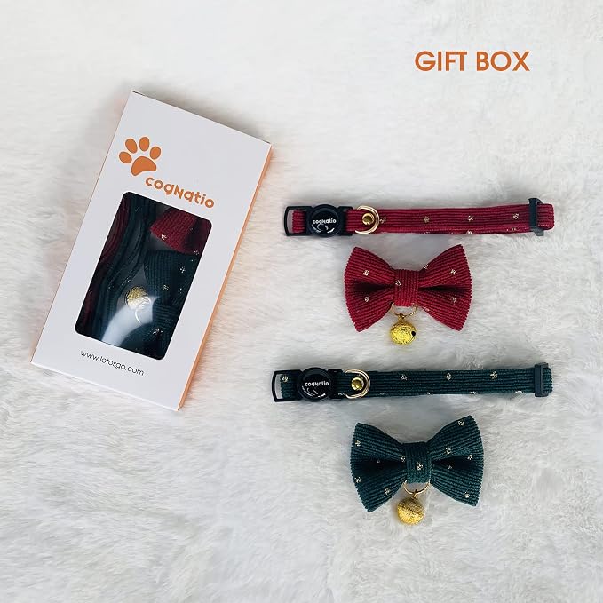 Safety Quick Release Cat Collars, Soft Kitten Collars - Image 2