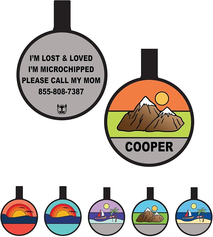 Silent Dog Tag Personalized by PetANTastic