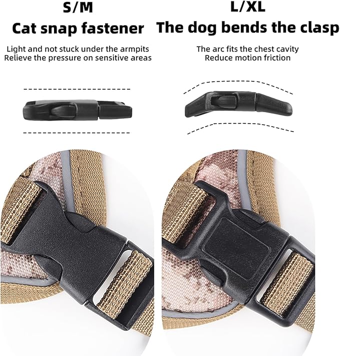 Dog Harness and Leash Set, Small Sized No Pull Pet Harness - Image 3
