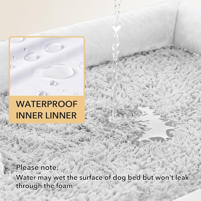 Orthopedic Dog Beds for Large Sized Dogs, Waterproof Egg Crate Foam Medium Dog - Image 3
