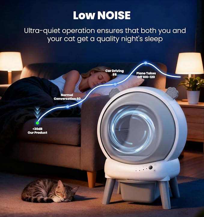 Self Cleaning Litter Box for Multiple Cats, Automatic Litter Box - Image 6
