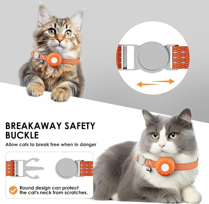 Cat Tracker, MINI GPS Tracker for Cats, Compatible - Image 5