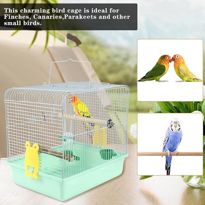 Portable Bird Cage for Small Birds - Image 5