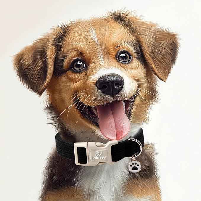 Cute Corduroy Dog Collar