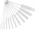 CiaraQ Bottle Cleaning Brushes, 8 Inch Nylon Tube Brush Set, Cleaner by CiaraQ