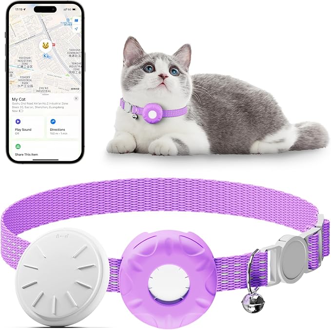Cat GPS Tracker, Cat Tracker Collar by HONGTOPH