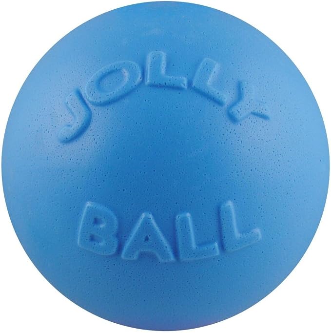 Jolly Pets Bounce-n-Play Dog Toy Ball, 6 Inches, All Breed Sizes by JollyPets