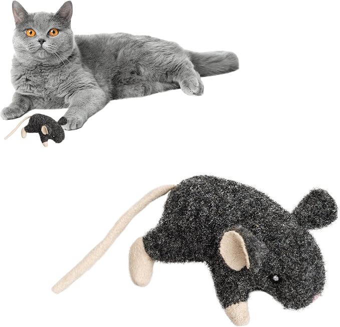 SPOT Fuzzy Mouse Freddie Cat Toy by SPOT