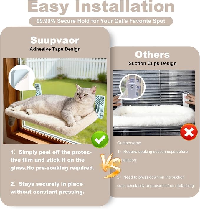 Revolutionary Cat Window Perch Hammock - Image 5