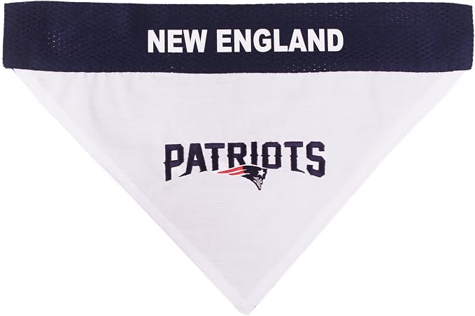 Pets First NFL New England Patriots Reversible Bandana Size XX-Large - Image 3
