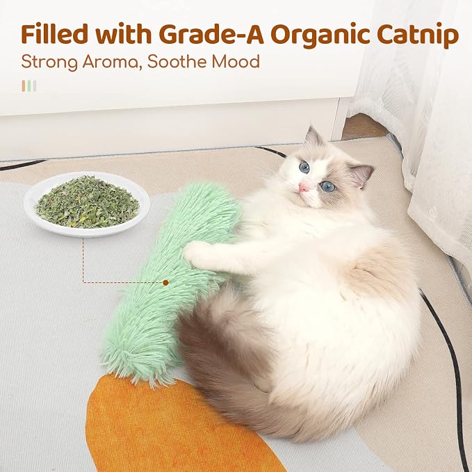 Potaroma Cat Toys Pillows, 3 Pack, Soft and Durable Crinkle Sound - Image 3