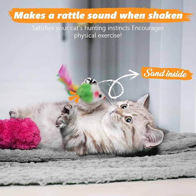 Cat Toys 24 PCS, Interactive Cats Toys - Image 8