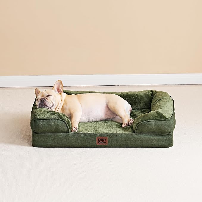 EHEYCIGA Orthopedic Dog Beds for Large Dogs, Waterproof Memory Foam Large Dog - Image 8