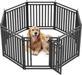 Dog Playpen Metal Dog Fence Outdoor by Petorldog