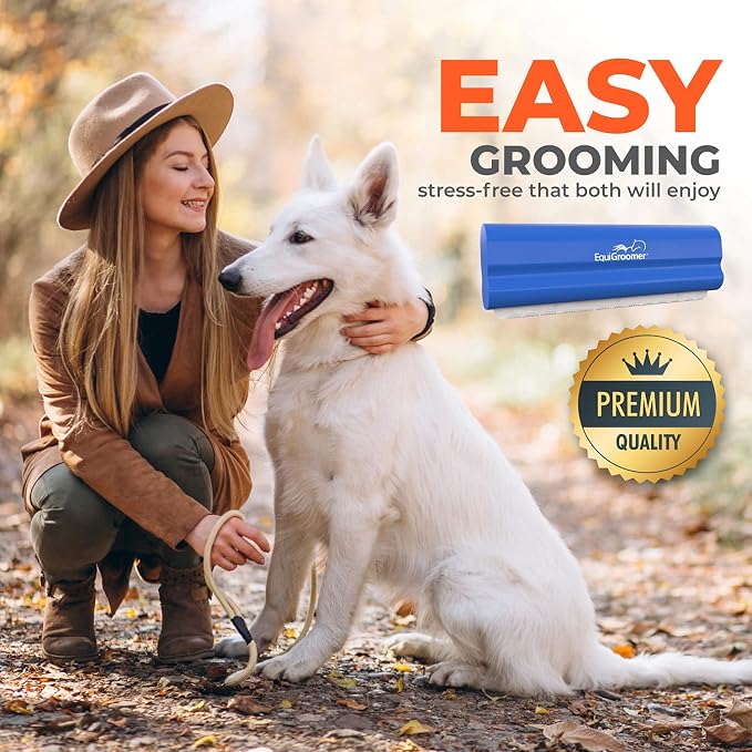 EasyGroomer Deshedding Brush for Dogs & Cats – Undercoat Grooming Tool for - Image 8