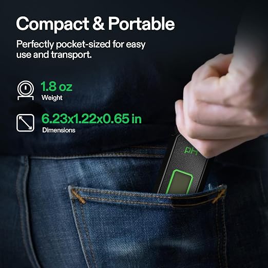 VIVOSUN Digital pH Meter, 0.01pH High Accuracy Pen Type pH Tester - Image 6