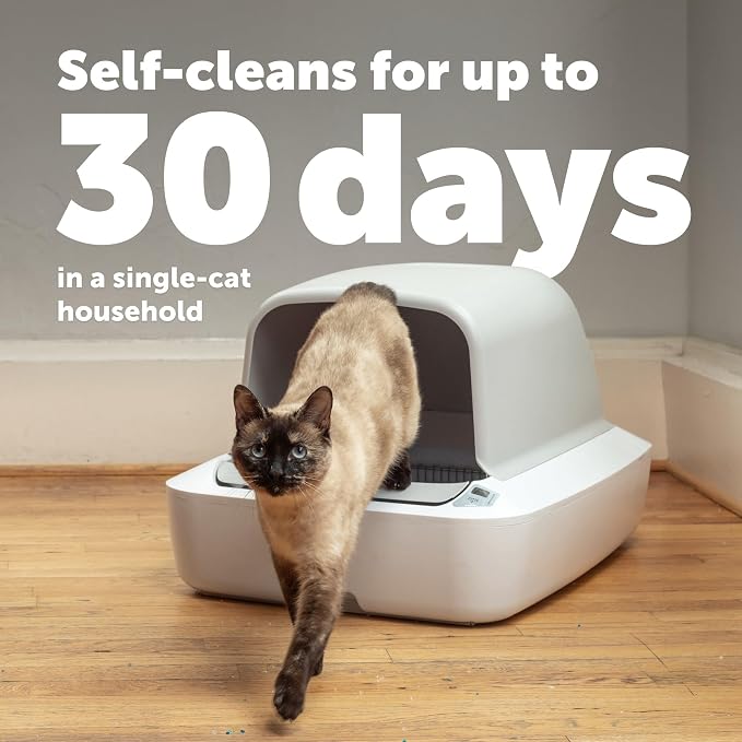 PetSafe ScoopFree Crystal Pro Self-Cleaning Cat Litter Box System – Enclosed - Image 3