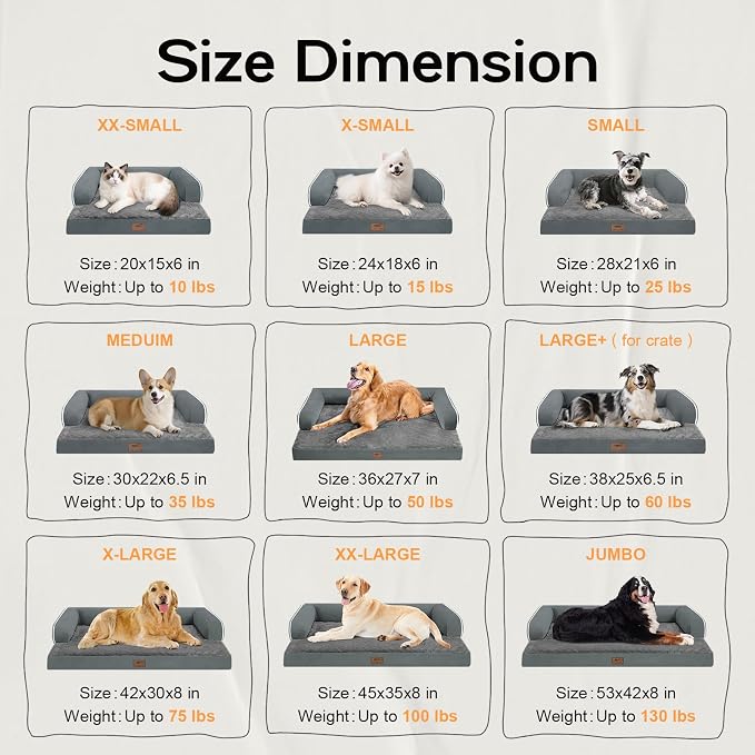 Extra Large Dog Bed-Orthopedic Waterproof XL Dog Bed - Image 2