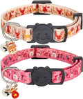Christmas Cat Collar, Cotton 2 Pack Cat Collar by Giecooh