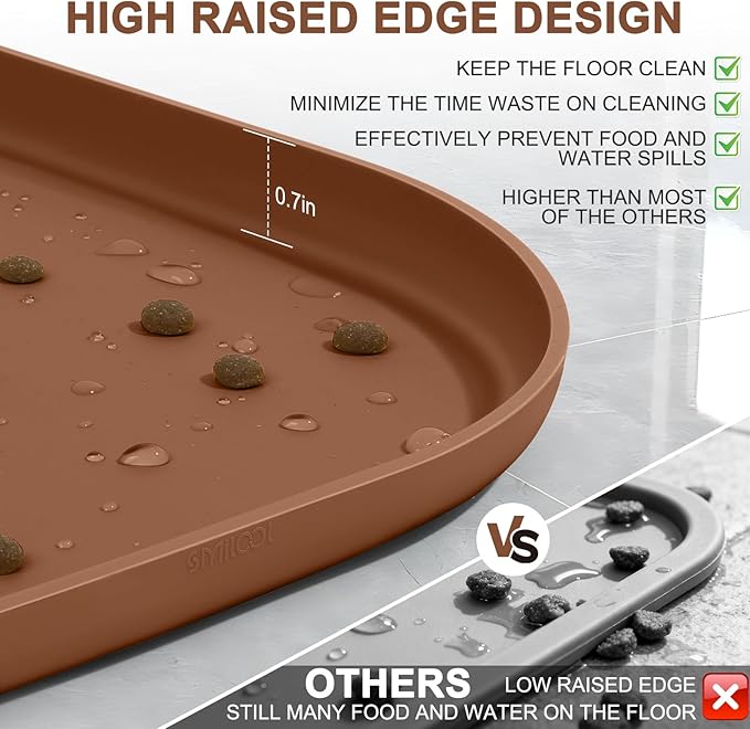 Small Silicone Pet Food Mat - Image 4