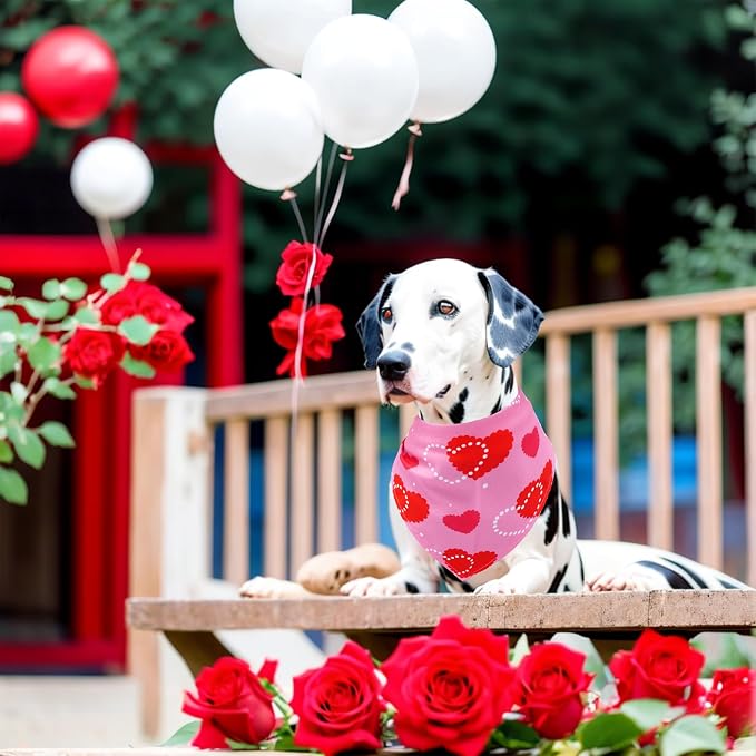 30 Pack Valentines Day Dog Bandanas Bulk - Image 5
