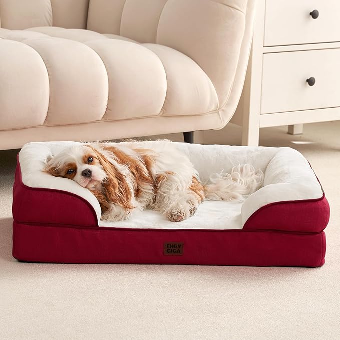 EHEYCIGA Orthopedic Dog Beds for Extra Large Dogs, Waterproof Memory Foam XL - Image 8