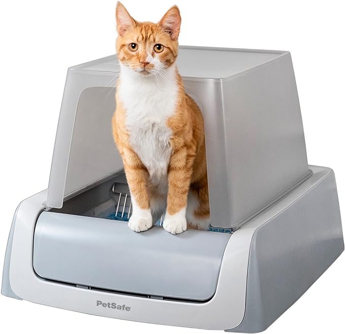 PetSafe Legacy ScoopFree Crystal Pro Self-Cleaning Automatic Cat Litter Box by PetSafe