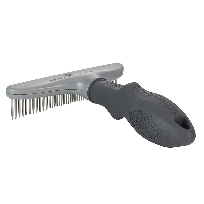 FURminator Dog/Cat Grooming Rake, Grooming Tool, Removes Loose Hair and Tangles - Image 6