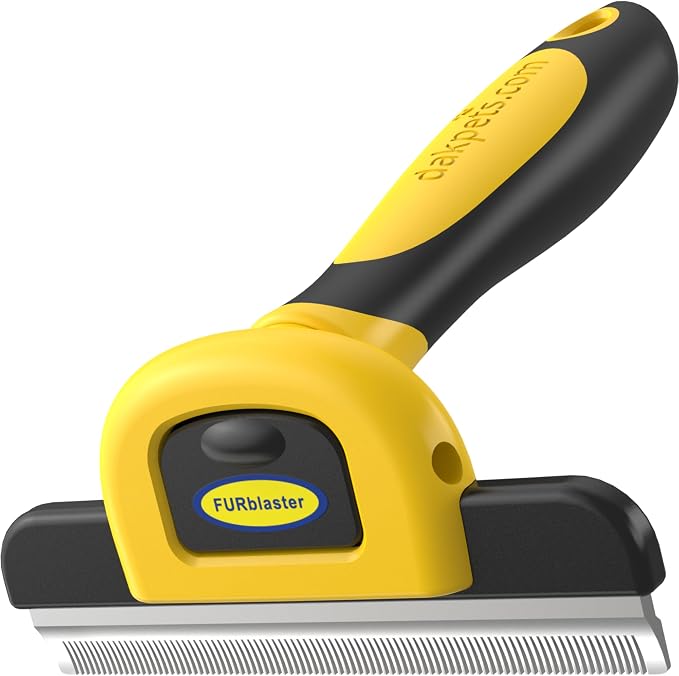 DakPets Stainless Steel Deshedding and Dematting Tool | Professional Pet by DakPets