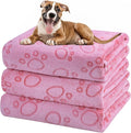 Dono 1 Pack 3 Dog Blankets, Soft Fluffy Fleece Pet Blanket Warm Sleep Mat Paw by Dono