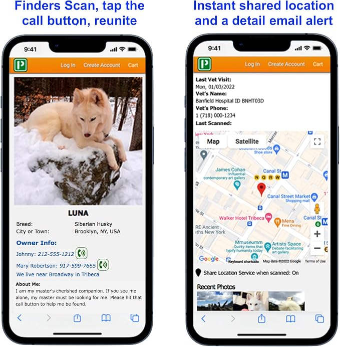 Pet Dwelling Premium QR Pet ID Tag - Image 5