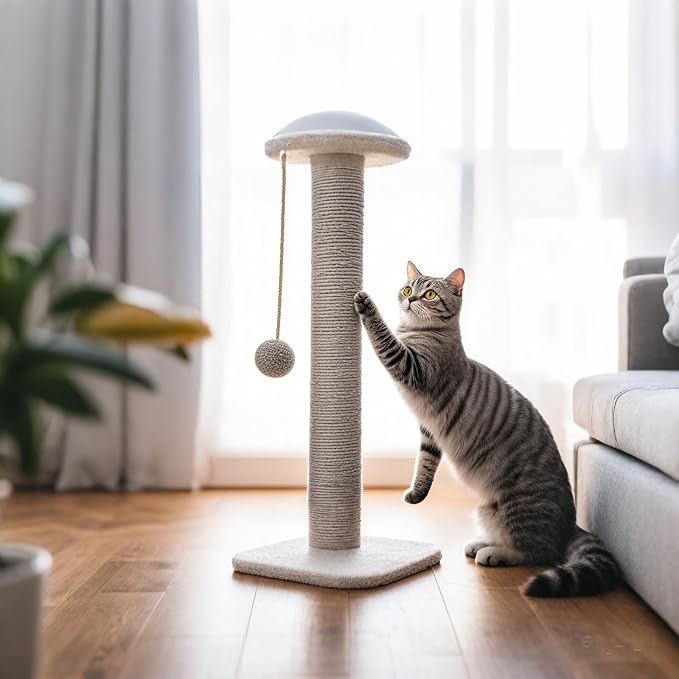 PowerKing Natural Sisal Replacement Scratching Post, 4 Pieces M8 Cat Scratch - Image 5