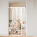 59“ Extra Tall Cat Gate for Doorway: 33.4-37.4” Wide Pet Gate, Auto Close/One by Mudanku