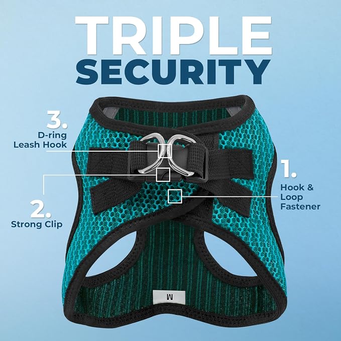 Best Pet Supplies Voyager Step-in Air All Weather Mesh Harness and Reflective - Image 2