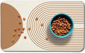 Dog Food Mats for Floors Waterproof, Cat Water Bowl Mats Pet Feeding Absorbent by Zoeeya