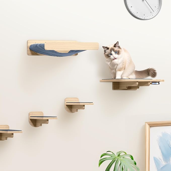 Space-Saving Cat Wall Shelves – Interactive Cat Wall Climber - Image 7