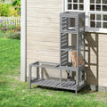 COZIWOW Wooden Cat Play Tunnel by COZIWOW
